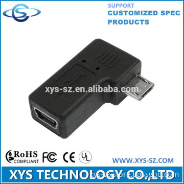 micro male to mini female usb adapter